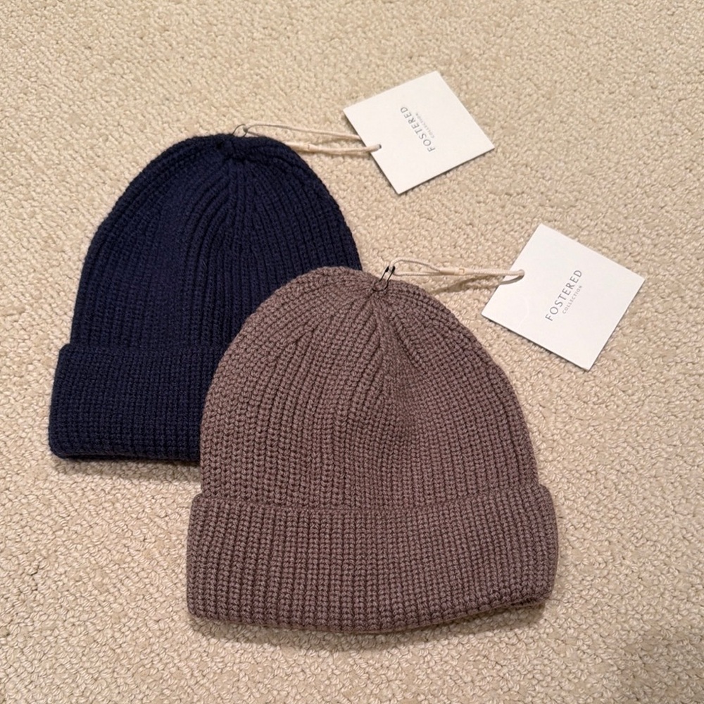 Fostered Collection Toddler Knit Beanie Bundle